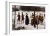 Pilgrims Going to Church, 1867-George Henry Boughton-Framed Premium Giclee Print