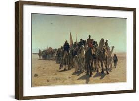 Pilgrims Going to Mecca, 1861-Leon-Auguste-Adolphe Belly-Framed Giclee Print