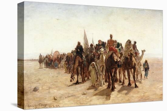 Pilgrims Going to Mecca; Pelerins Allant a La Mecque, 1890-Louis Comfort Tiffany-Stretched Canvas