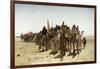 Pilgrims Going to Mecca (Pélerins Allant À La Mecque)-Leon-Auguste-Adolphe Belly-Framed Art Print
