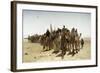 Pilgrims Going to Mecca (Pélerins Allant À La Mecque)-Leon-Auguste-Adolphe Belly-Framed Art Print