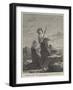 Pilgrims in Sight of Rome-null-Framed Giclee Print