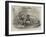 Pilgrims in Sight of the Shrine-null-Framed Giclee Print