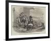 Pilgrims in Sight of the Shrine-null-Framed Giclee Print