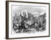 Pilgrims of the Plains, Pub. 1871-Alfred R. Waud-Framed Giclee Print