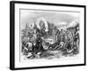 Pilgrims of the Plains, Pub. 1871-Alfred R. Waud-Framed Giclee Print