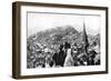 Pilgrims Performing the Wukuf, Mount Arafat, Saudi Arabia, 1922-null-Framed Giclee Print