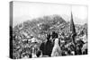 Pilgrims Performing the Wukuf, Mount Arafat, Saudi Arabia, 1922-null-Stretched Canvas
