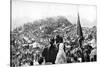 Pilgrims Performing the Wukuf, Mount Arafat, Saudi Arabia, 1922-null-Stretched Canvas