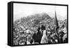 Pilgrims Performing the Wukuf, Mount Arafat, Saudi Arabia, 1922-null-Framed Stretched Canvas