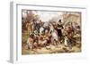 Pilgrims: Thanksgiving, 1621-null-Framed Giclee Print