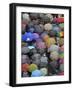 Pilgrims Waiting in the Rain for Pope Benedict Xvi at Lourdes, Hautes Pyrenees, France, Europe-Godong-Framed Photographic Print