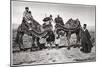 Pilgrims with their Camels on their Way to Karbala, Iraq, 1925-A Kerim-Mounted Giclee Print