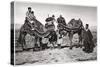 Pilgrims with their Camels on their Way to Karbala, Iraq, 1925-A Kerim-Stretched Canvas
