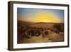 Pilgrims Worshipping Outside Jerusalem-Charles Theodore Frere-Framed Giclee Print