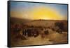 Pilgrims Worshipping Outside Jerusalem-Charles Theodore Frere-Framed Stretched Canvas