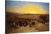 Pilgrims Worshipping Outside Jerusalem-Charles Theodore Frere-Stretched Canvas