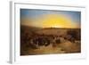 Pilgrims Worshipping Outside Jerusalem-Charles Theodore Frere-Framed Giclee Print