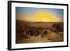 Pilgrims Worshipping Outside Jerusalem-Charles Theodore Frere-Framed Giclee Print