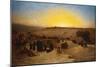 Pilgrims Worshipping Outside Jerusalem-Charles Theodore Frere-Mounted Giclee Print