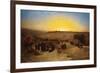 Pilgrims Worshipping Outside Jerusalem-Charles Theodore Frere-Framed Giclee Print