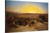 Pilgrims Worshipping Outside Jerusalem-Charles Theodore Frere-Stretched Canvas