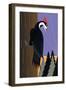 Piliated Woodpecker-Marie Sansone-Framed Giclee Print