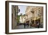 Pilies Gatve with the Old Castle in the Background, Vilnius, Lithuania, Baltic States-Gary Cook-Framed Photographic Print