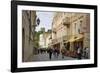 Pilies Gatve with the Old Castle in the Background, Vilnius, Lithuania, Baltic States-Gary Cook-Framed Photographic Print