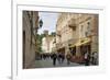 Pilies Gatve with the Old Castle in the Background, Vilnius, Lithuania, Baltic States-Gary Cook-Framed Photographic Print