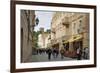 Pilies Gatve with the Old Castle in the Background, Vilnius, Lithuania, Baltic States-Gary Cook-Framed Photographic Print