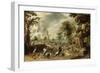 Pillage d'un village-Sebastian Vrancx-Framed Giclee Print