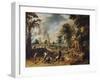 Pillage of a Village-Sebastian Vrancx-Framed Giclee Print