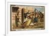 Pillage of Trebizond, October 1895-null-Framed Giclee Print