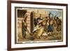 Pillage of Trebizond, October 1895-null-Framed Giclee Print