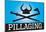 Pillaging Blue Poster Print-null-Mounted Poster