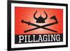 Pillaging Red Sports Style-null-Framed Art Print