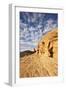 Pillar Arch in Yellow Sandstone, Valley of Fire State Park, Nevada, Usa-James Hager-Framed Photographic Print