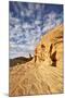 Pillar Arch in Yellow Sandstone, Valley of Fire State Park, Nevada, Usa-James Hager-Mounted Photographic Print