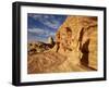 Pillar Arch in Yellow Sandstone, Valley of Fire State Park, Nevada, Usa-James Hager-Framed Photographic Print