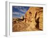 Pillar Arch in Yellow Sandstone, Valley of Fire State Park, Nevada, Usa-James Hager-Framed Photographic Print