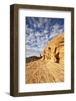 Pillar Arch in Yellow Sandstone, Valley of Fire State Park, Nevada, Usa-James Hager-Framed Photographic Print