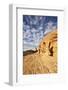 Pillar Arch in Yellow Sandstone, Valley of Fire State Park, Nevada, Usa-James Hager-Framed Photographic Print