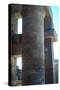 Pillar at the Temple of Karnak, Luxor, Egypt-null-Stretched Canvas