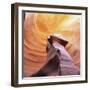 Pillar of Stone in Thin Lizy Canyon, a Slot Canyon, Arizona, USA-Tony Gervis-Framed Photographic Print