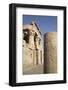 Pillar with Bas-Relief, Forecourt, Temple of Haroeris and Sobek-Richard Maschmeyer-Framed Photographic Print