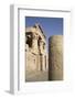 Pillar with Bas-Relief, Forecourt, Temple of Haroeris and Sobek-Richard Maschmeyer-Framed Photographic Print
