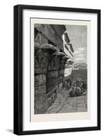 Pillared Hall of Esneh, Egypt, 1879-null-Framed Giclee Print