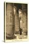 Pillars at Abydos Temple-null-Stretched Canvas