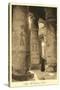 Pillars at Abydos Temple-null-Stretched Canvas